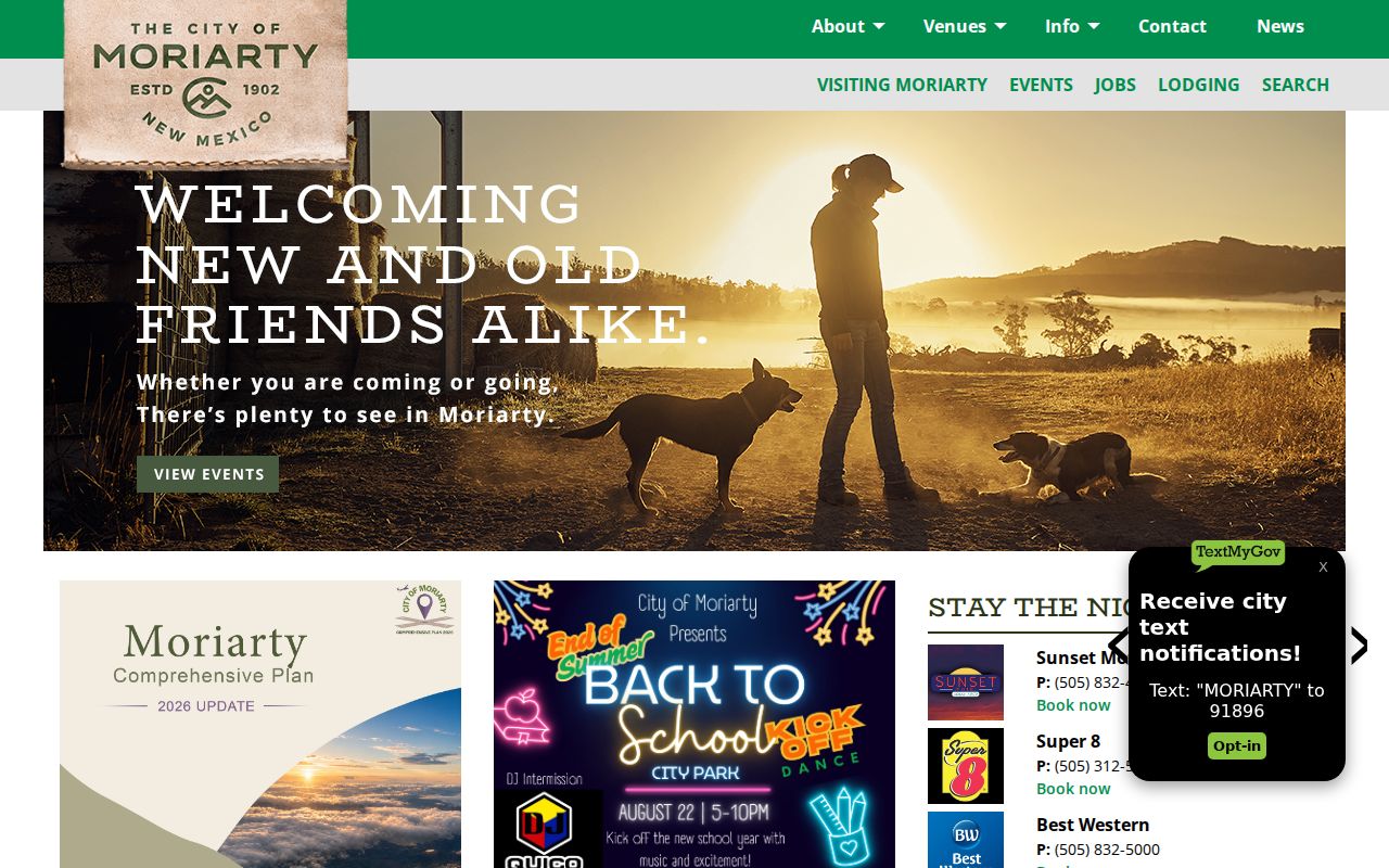 Moriarty Torrance County criminal records community